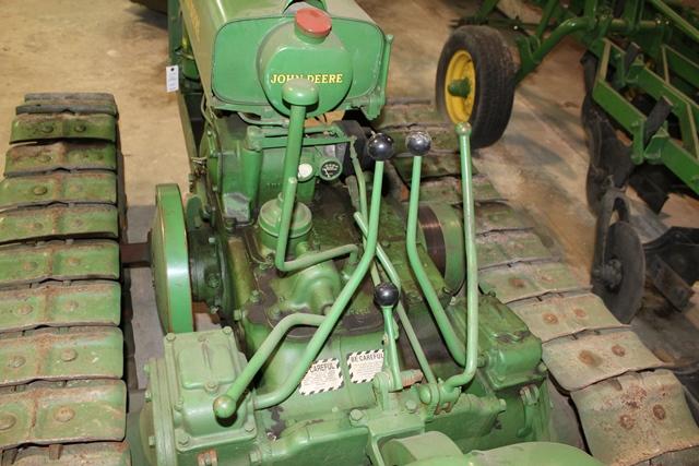 John Deere BO Lindeman Crawler, 12" Pads, 46" Gauge, PTO, Drawbar,