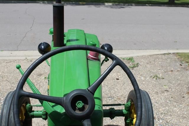 1958 John Deere 320U Tractor, WF, 14.9-24 Near New Rears on Cast, PTO,