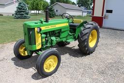 1958 John Deere 320U Tractor, WF, 14.9-24 Near New Rears on Cast, PTO,