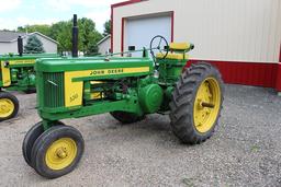 1957 John Deere 520 Tractor, NF, Roll-O-Matic, 13.9-36 Rears, Custom PowrTroll