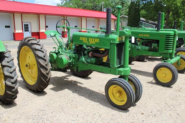 1937 John Deere GP A Tractor, NF, 11.2-38 Rears on Cast, PTO, SN- 452122