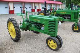 1939 John Deere H Tractor, NF, 9-32 Rears on Steel, Dual Fuel, SN- H6071