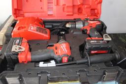 MILWAUKEE M-18 FUEL CORDLESS DRILL AND