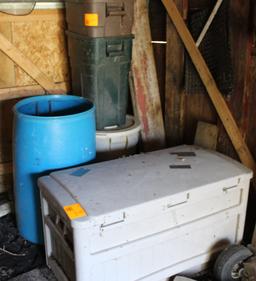 POLY YARD TOTE AND TRASH BARRELS