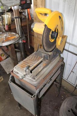 DeWalt Chop Saw on Stand