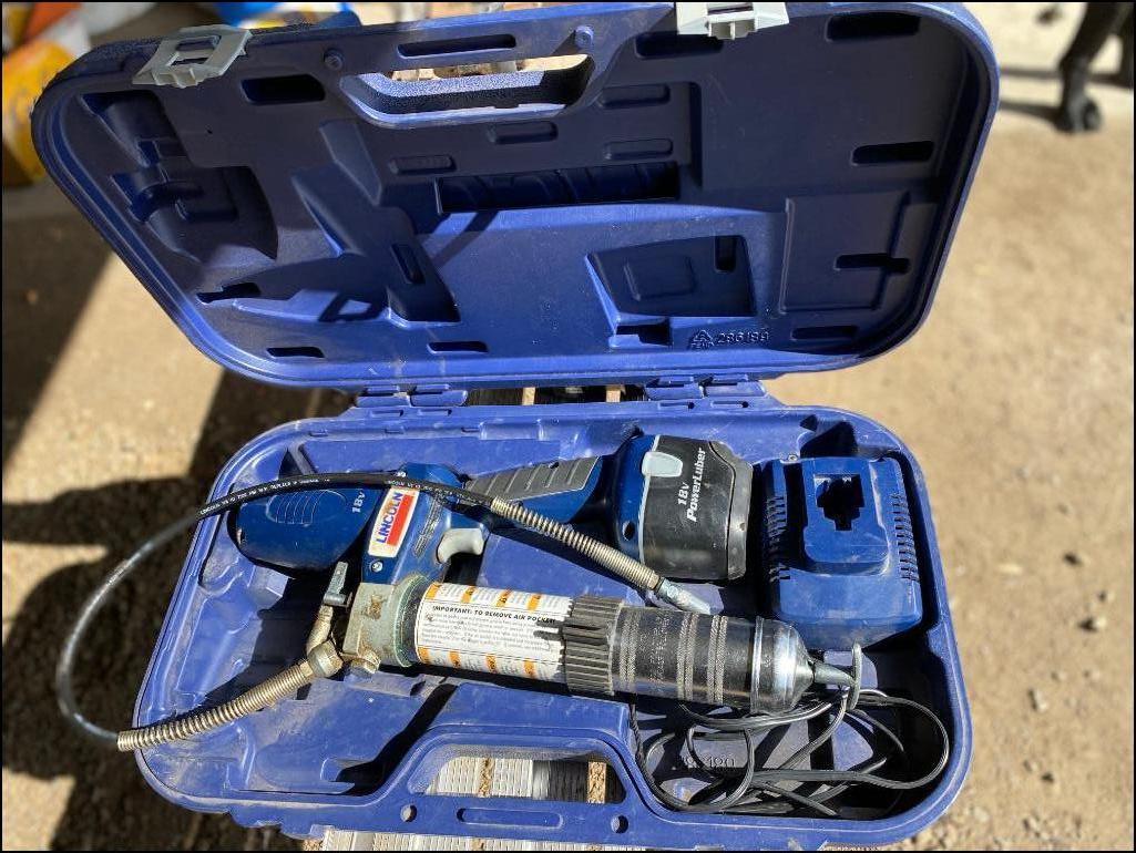 18V Lincoln Power Luber Grease Gun