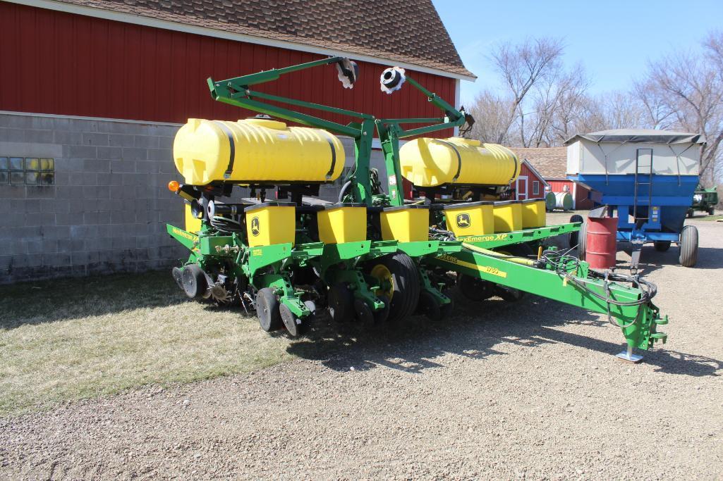 2008 John Deere 1760 12R30" Wing Fold Flex Planter, MaxEmerge XP, 1.6 Bu Boxes,