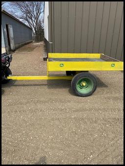 2016 4'X6' ATV Rock Trailer, Shop Made, 44" Tire Center to Center