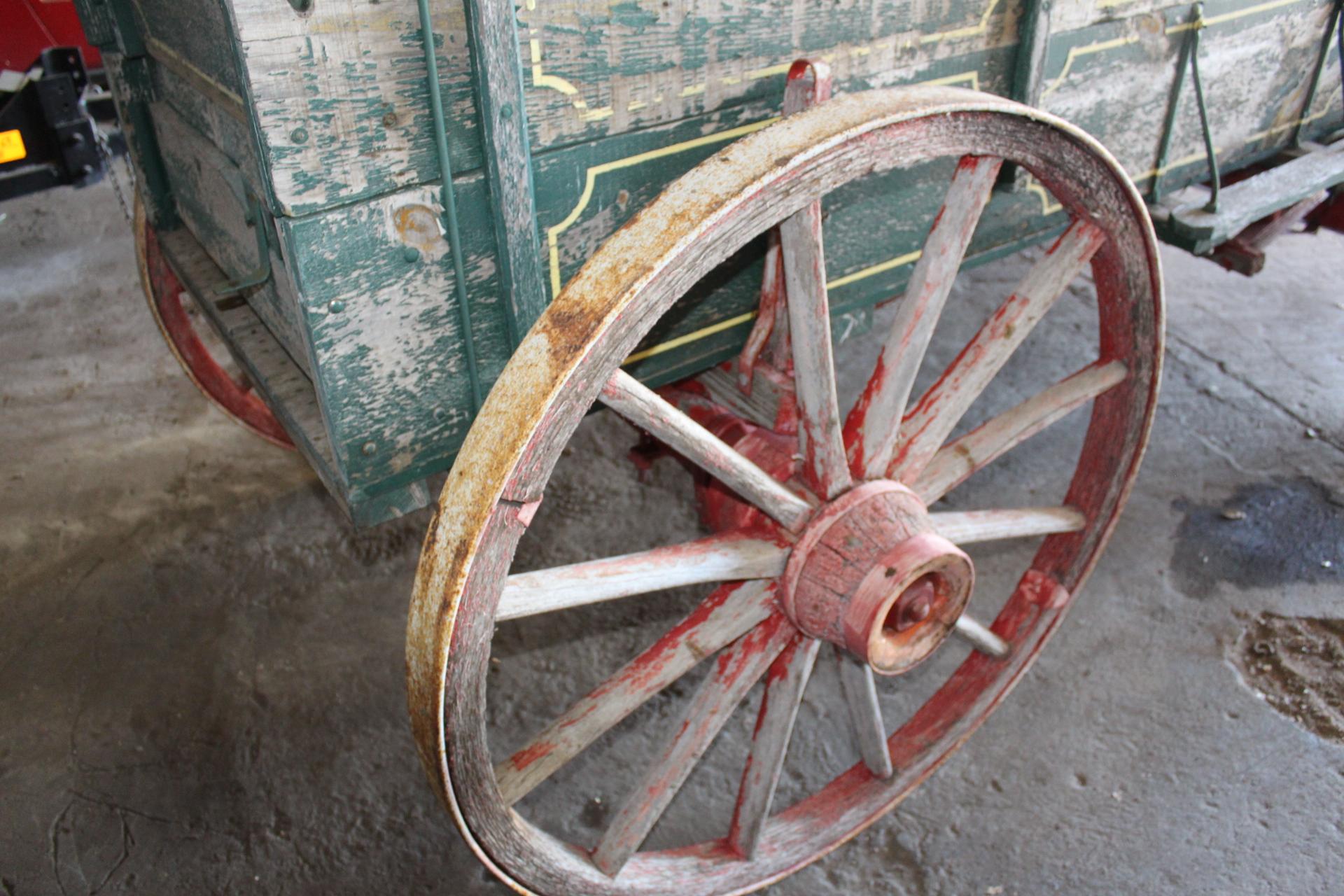 Double Box Wagon, 2 Horse Pole, Seat