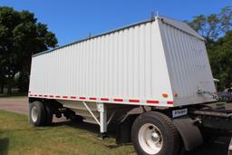 ***1988 Jet Hopper Trailer, Steel, 22’, 66” Sides, Single Axle, 10.00-20 On Spokes,