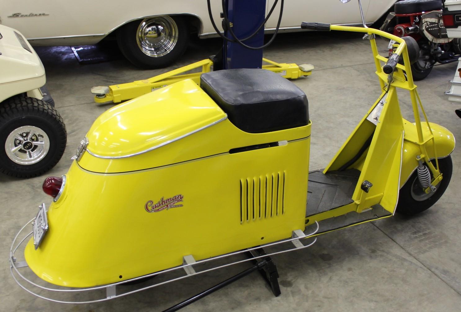 ***1947 Cushman Step Thru Scooter, 4 Cyl Husky, Does Not Have Electric Start,