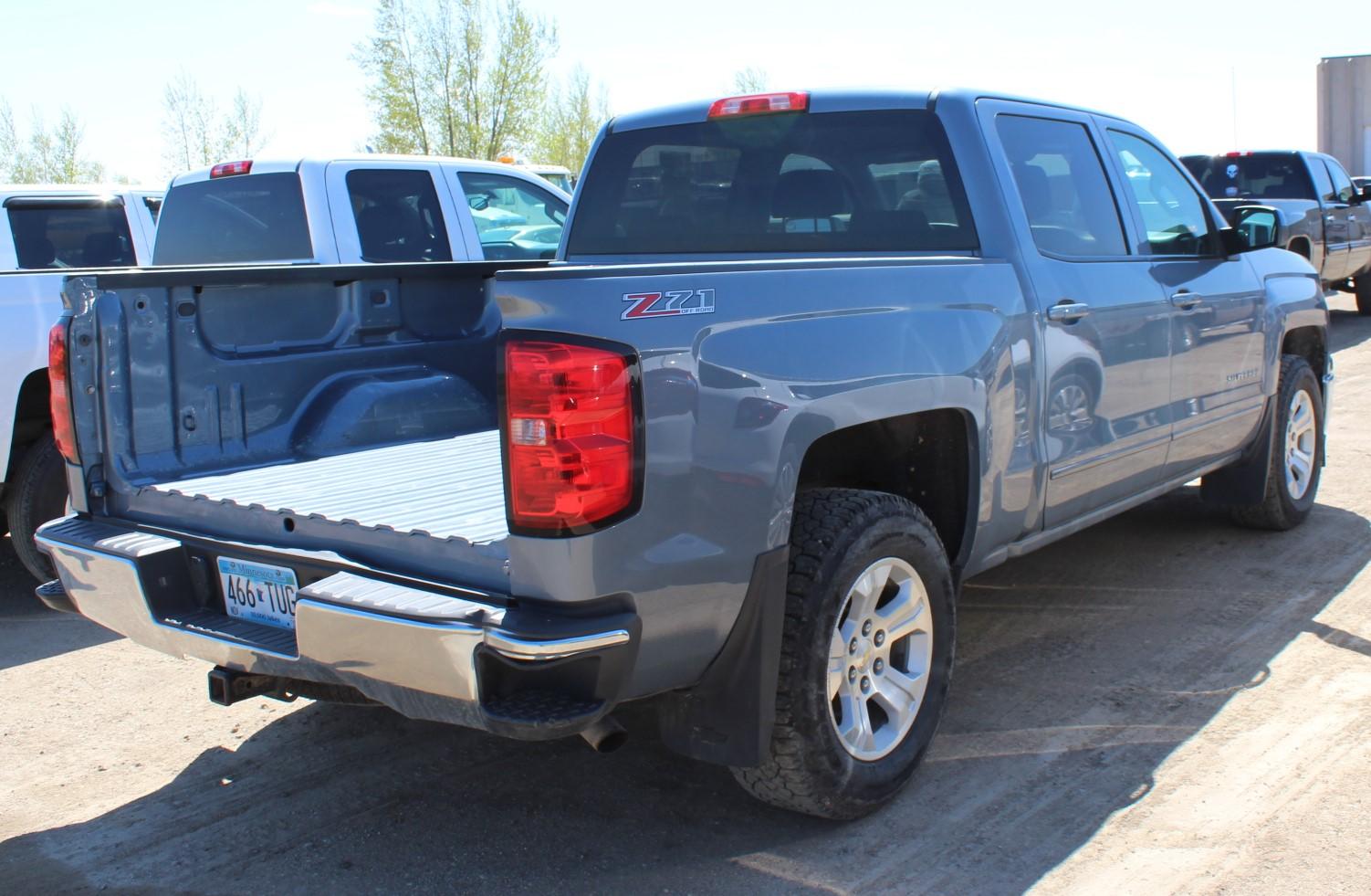 2015 Chevrolet Silverado Z71 1500, 5.3L Flex Fuel, Auto 4x4, Auto Trans, 4 Door, 5'8" Box