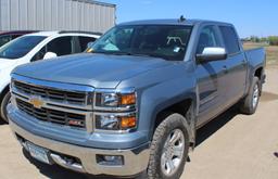 2015 Chevrolet Silverado Z71 1500, 5.3L Flex Fuel, Auto 4x4, Auto Trans, 4 Door, 5'8" Box