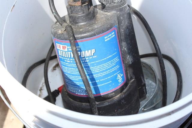 Campbell Hausfeld Air Comp, Sump Pump