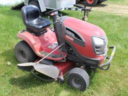 Craftsman YT4000 Lawn Tractor, 46” Deck, 24HP, Front Bumper, 237 Hours Show