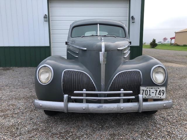 **1938 STUDEBAKER, 4 DOOR, ORIGINAL INTERIOR, ALL