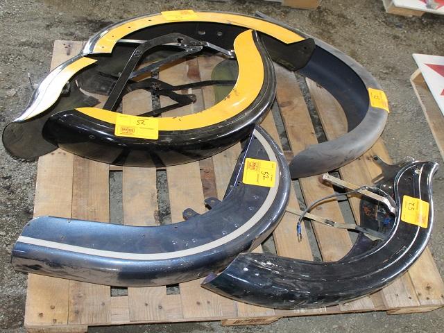 PALLET OF MOTORCYCLE FENDERS