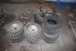 MISC TIRES, POWER SHAFT, LAWN MOWER TIRES, ATV TIRES