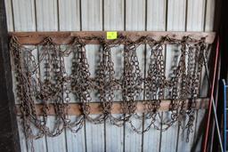 TRACTOR CHAINS, "SIZE UNKNOWN"