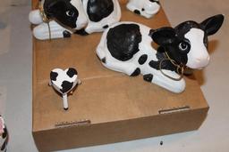 Cow figurines