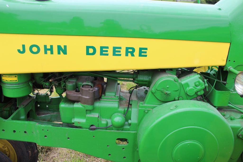 1958 JD 730, NF, Roll-O-Matic, Gas, 15.5-38 Rears, Rockshaft, PowrTrol, PTO, 1 Hyd, 4256 Hours