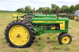 1957 JD 520, NF, 12.4-36 Rears, 1 new, PowrTrol, PTO, Rockshaft, recent restoration, SN5207871