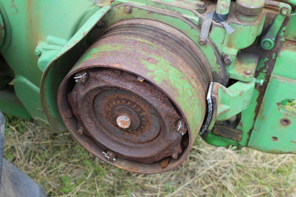 1959 JD 730 Diesel, Pony Motor, WF, Rockshaft, PowrTrol, PTO, 18.4-30 Rears, Power Steering, new