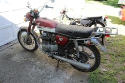 ***1970 Honda 350, 18380 Miles Showing, VIN- CB350-2020368, CB350E2028549