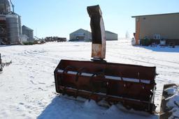 8' SCHWEISS DOUBLE AUGER SNOWBLOWER, 3PT, 540 PTO, HYD SPOUT