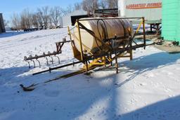 AG CHEM APPROX. 300 GALLON 3PT SPRAYER, BOOMS, HYD PUMP