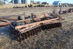 (2) KEWANEE APPROX 10' TANDEM DISKS, SQUADRON HITCH, FOR PARTS OR REPAIR