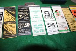 ADV. MATCHBOOK COVERS, AND OTHER ADV. ITEMS FROM WILLMAR, MN