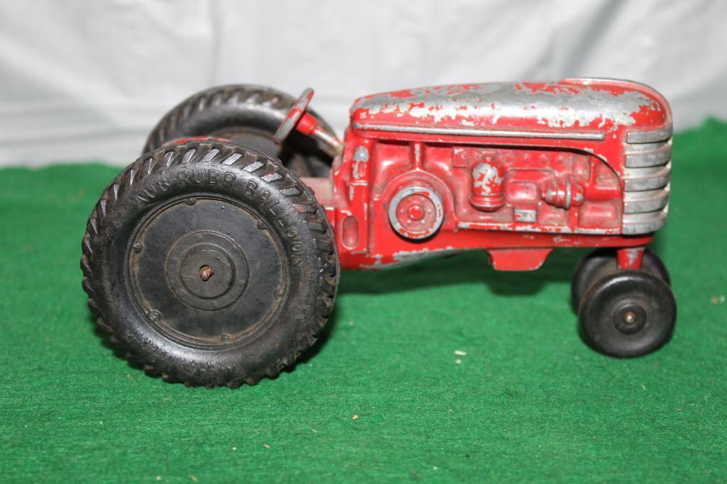 MASSEY HARRIS TRACTOR, NF, HAS PAINT CHIPS, RUBBER TIRES