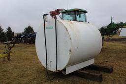 1000 GALLON FUEL BARREL, FILL-RITE PUMP