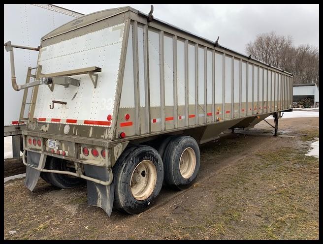 ***1994 Cornhusker Hopper Trailer, 42', Shurco 4500 Power Tarp