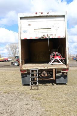 ***1988 Strick 28' Dry Van Trailer, Set Up As Water Tender Trailer, Single Axle