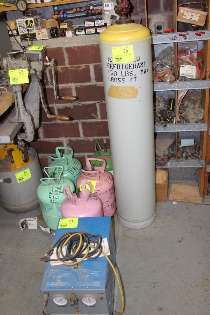 NRP REFRIGERANT RECOVERY UNIT WITH TANKS