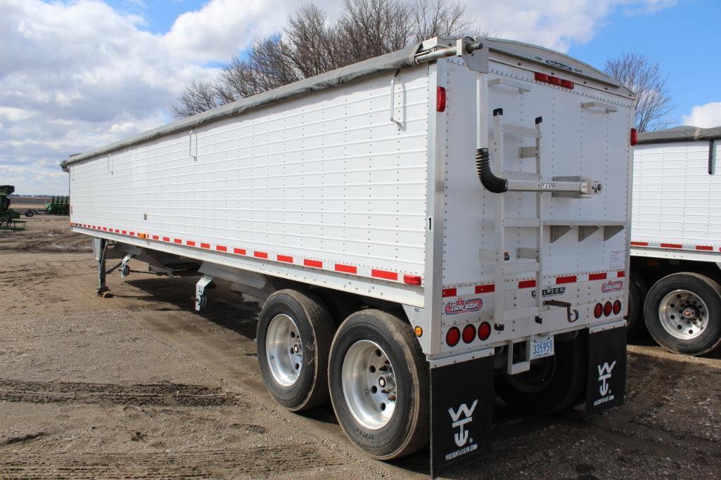 ***1999 Wilson 40' Pacesetter Ag Hopper Btm Grain Trailers DW Model 401,