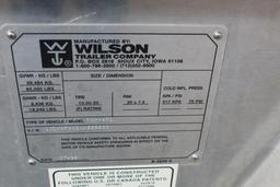 ***1999 Wilson 40' Pacesetter Ag Hopper Btm Grain Trailers DW Model 401,