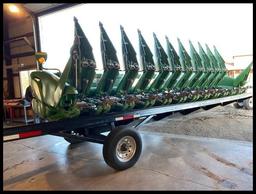 Industrias America Tri-cycle Front Model 430 Custom Corn Head Trailer for Chopping Corn Head