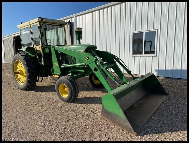 1964 John Deere 4020 Dsl Powershift, Turbo, Wide Front, 14.9-38 Rears, Year-A-Round Cab