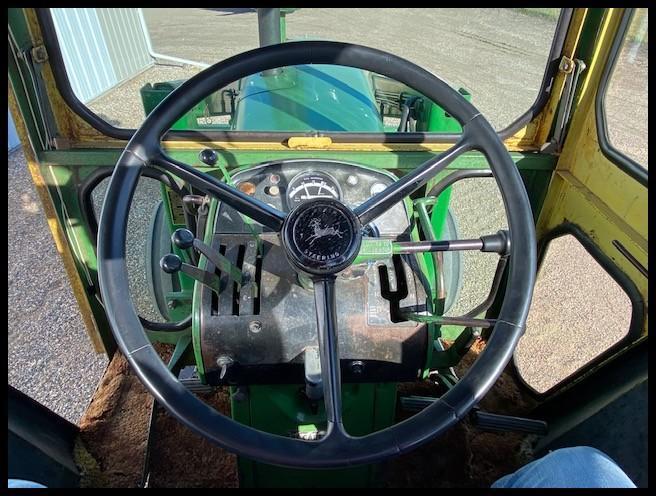 1964 John Deere 4020 Dsl Powershift, Turbo, Wide Front, 14.9-38 Rears, Year-A-Round Cab