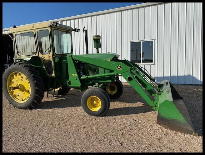 1964 John Deere 4020 Dsl Powershift, Turbo, Wide Front, 14.9-38 Rears, Year-A-Round Cab