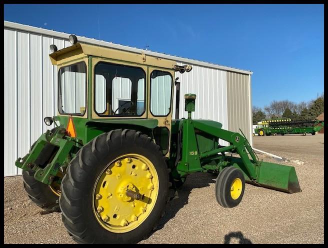 1964 John Deere 4020 Dsl Powershift, Turbo, Wide Front, 14.9-38 Rears, Year-A-Round Cab