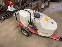 Fimco 30 Yard Sprayer on 2 Wheel Cart