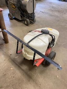 Fimco 30 Yard Sprayer on 2 Wheel Cart