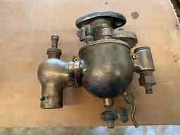 THE SCHEBLER ANTQUIE BRASS CARB.