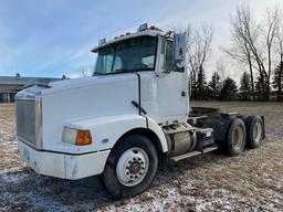 1995 Volvo Day Cab Semi Tractor, 480,554 Miles, Cummins M11, Rockwell 10 Speed,