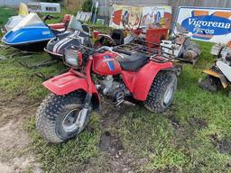 1983 HONDA BIG RED 3 WHEELER, NO PAPER WORK