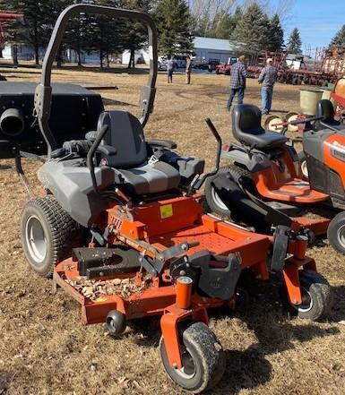 HUSQVARNA P-ZT6126 ZERO TURN LAWN MOWER, 61" DECK, POWER BAGGER, 26 HP, ROLLBAR, (2) FRONT WEIGHTS,